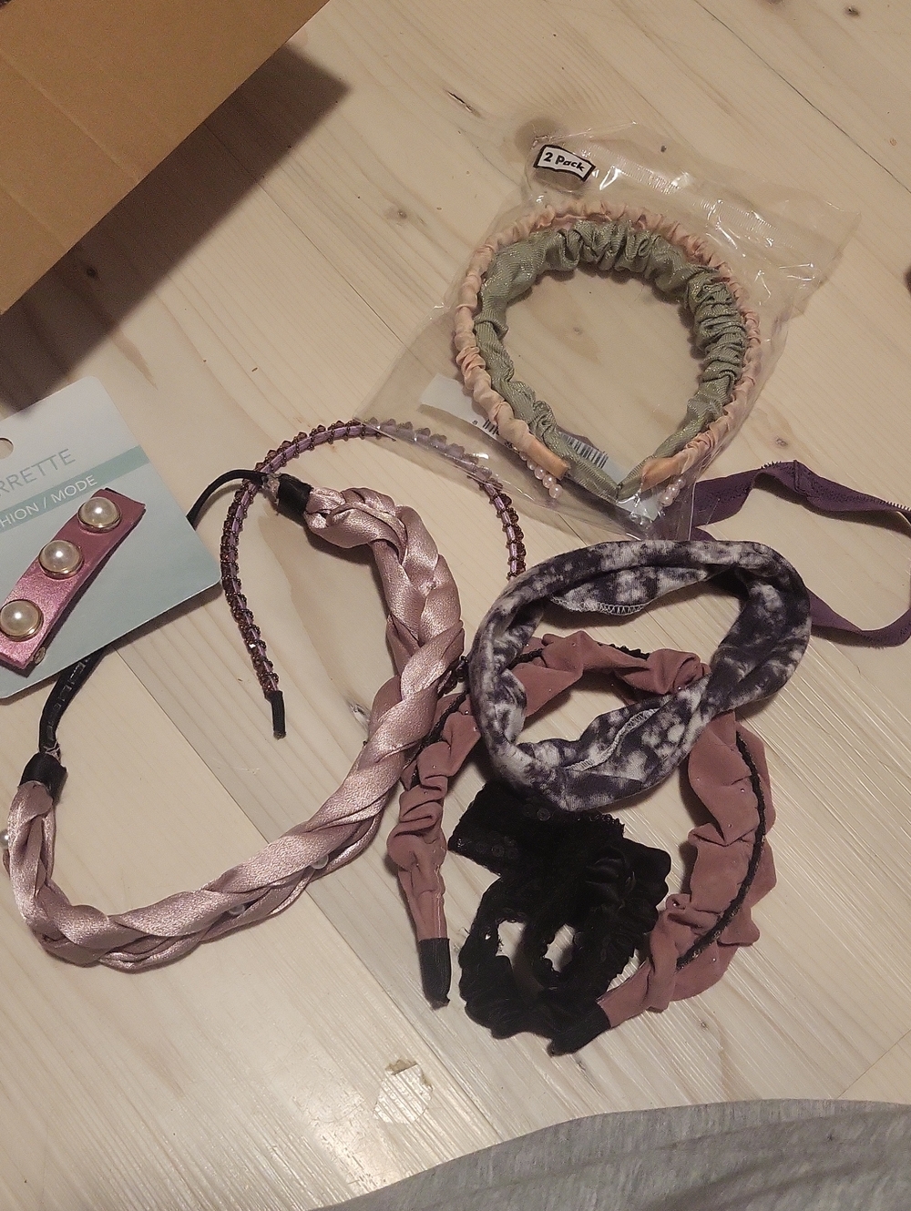 Women’s Mixed Headband and Hair Accessory Set 10 Pc